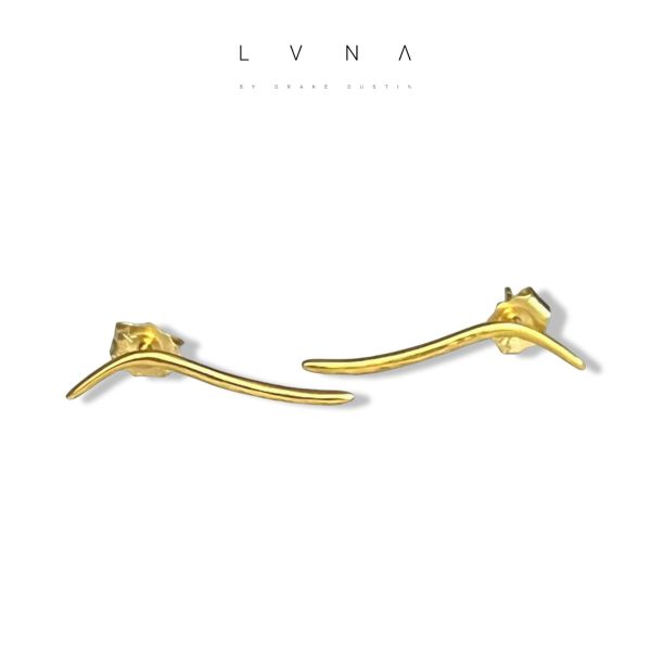 #GOLD2024 | 18K Golden Thorn Stud Earrings Supply