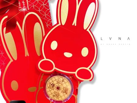 24K Pure Gold Spinning Coin (999.9au) Lucky Bunny Ampao Online Sale