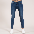 Luca Skinny Stretch - Signature Dark Blue For Sale