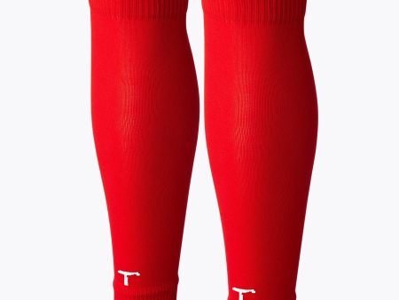 Soccer Tube Socks - Red Supply