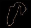 #GOLD2024 | 18K Golden Station Heart Rope Chain 18” Discount