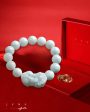 THE VAULT | Genuine Natural Hand Carved Jadeite Pixiu Bead Bracelet Supply