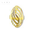 #GOLD2024 | 18K Golden leaf Ring Cheap