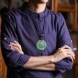 THE VAULT | Genuine Natural Hand Carved Jadeite Zodiac Necklace Online now