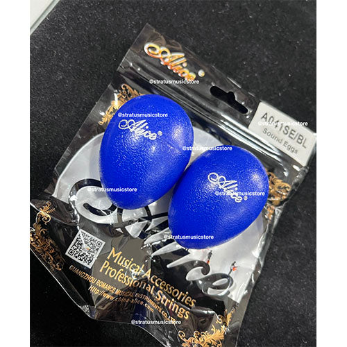 SHAKER MARACAS HUEVO AZUL ALICE A041SE Supply