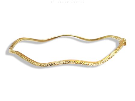 #GOLD2024 | 18K Golden Twist Bracelet on Sale