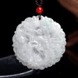 THE VAULT | Natural Hand Carved Myanmar White Jadeite on Sale