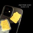 THE VAULT |24K Pure Gold Lucky Cat (999.9au) w  Silicon Case Fashion