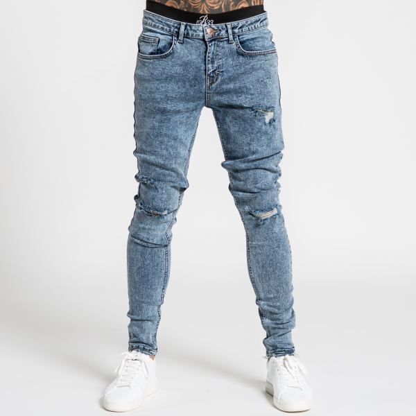 Montri Slim Fit Jeans - Light Blue Discount