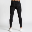 Luca Skinny Stretch Jeans - Distressed Jet Black Supply