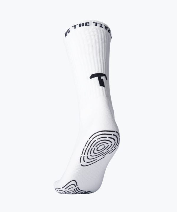 Football Grip Socks - White Fashion