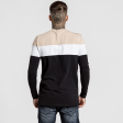 Alta Long Sleeve Tee - Black White Stone For Sale