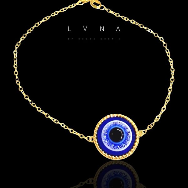 The Vault | Blue Evil Eye Diamond Bracelet 18kt Online