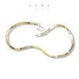 #GOLD2024 | 18K Golden Flat Chain Bracelet on Sale