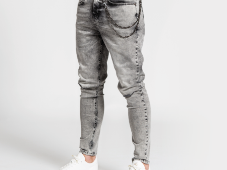 Cova Relaxed Fit Jeans - Grey Online now