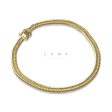 #GOLD2024 | 18K Golden Triple Lock Unisex Bracelet on Sale