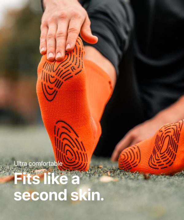 Grip Socks - Orange on Sale