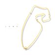 #GOLD2024 | 18K Golden Station Heart Rope Chain 18” Discount