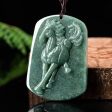 THE VAULT | Genuine Natural Horse Hand Carved Jadeite Necklace Online Sale