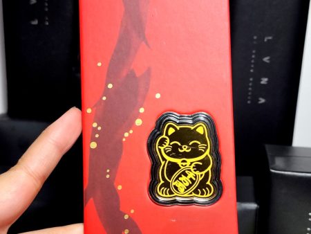 THE VAULT |24K Pure Gold Lucky Cat (999.9au) w  Silicon Case Fashion