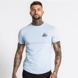 Signature Tee - Light Blue Discount