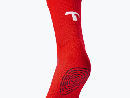 Grip Socks - Red For Sale