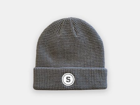 Monogram Beanie – Steel For Discount