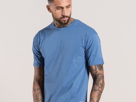 Core Tee - Stone Blue Cheap