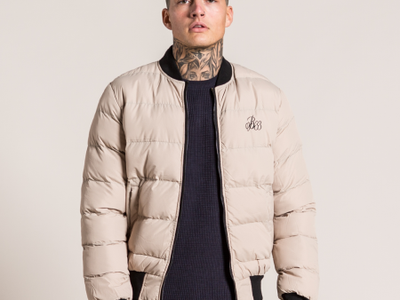 Duke Bomber Jacket - Sand Discount