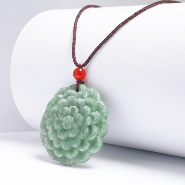 THE VAULT | Genuine Natural Hand Carved Jadeite Zodiac Necklace Online Sale