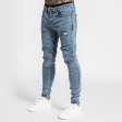 Montri Slim Fit Jeans - Light Blue Discount