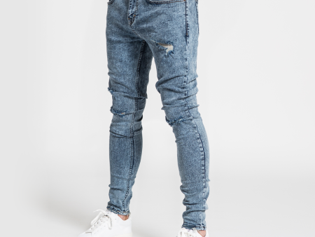 Montri Slim Fit Jeans - Light Blue Discount