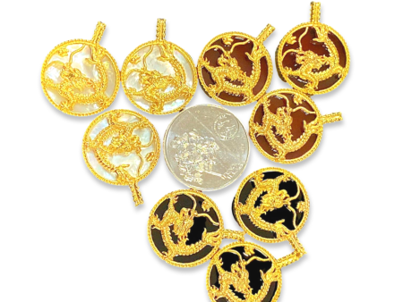 #GOLD2024 | 18K Golden Dragon Pendant Online now