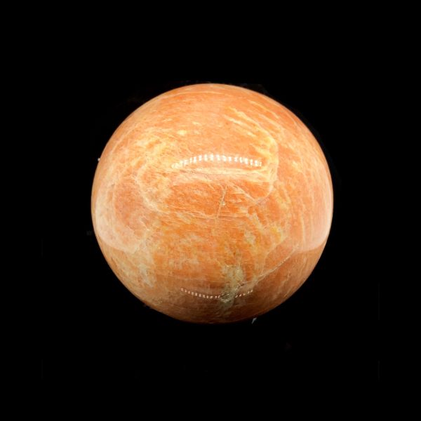 THEIA | Peach Moonstone Sphere For Cheap