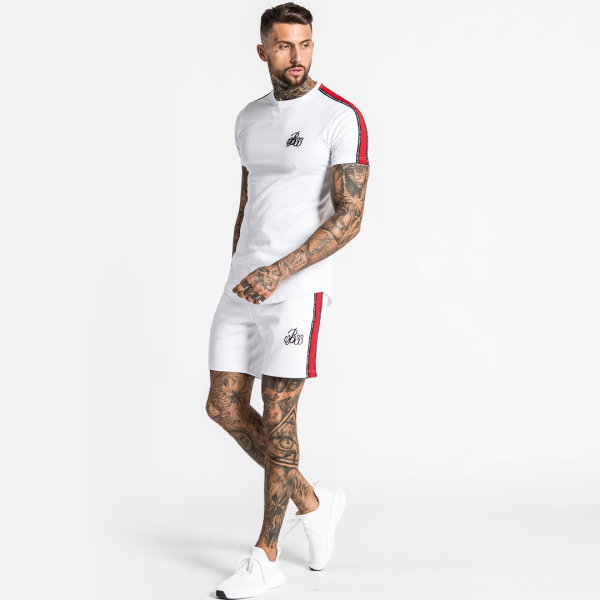 Calder Short - White Red on Sale