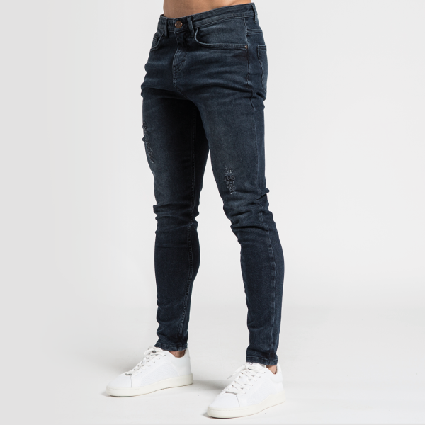 Aguero Relaxed Fit Jeans - Dark Blue For Sale