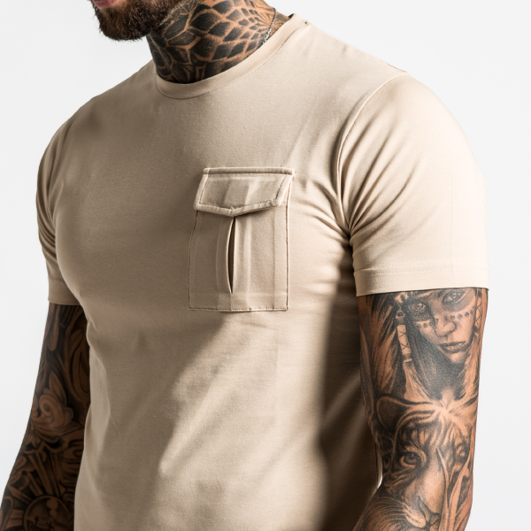 Manilla Cargo Tee - Sand Online