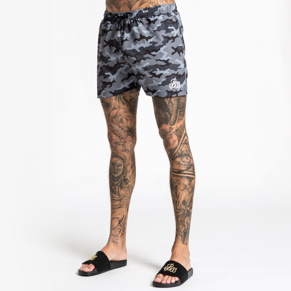 Zann Swim Short - Black Camo on Sale