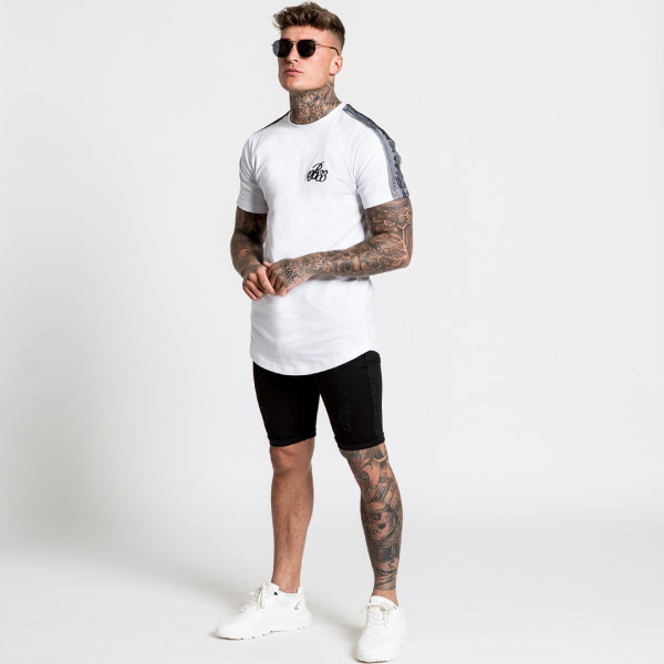 Vos Tee - White Black Online