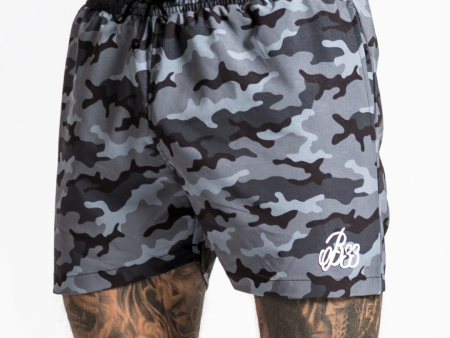 Zann Swim Short - Black Camo on Sale