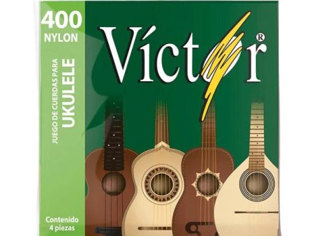 CUERDAS VICTOR VCUK400 PARA UKULELE Hot on Sale