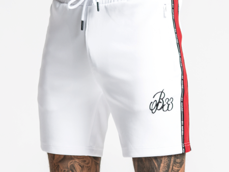 Calder Short - White Red on Sale