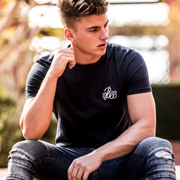 Signature Tee - Midnight Navy Online