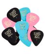 PAQUETE PLUMILLAS ERNIE BALL 12 PZAS VARIOS COLORES Online Hot Sale