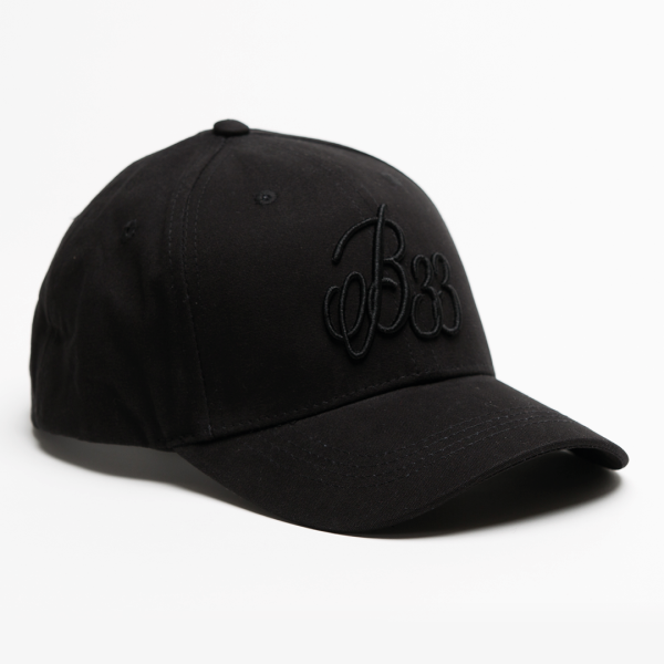 B33 Cap - Black Black For Discount