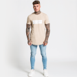 Singel Tee - Sand Hot on Sale