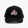 B33 Cap - Black Red Sale