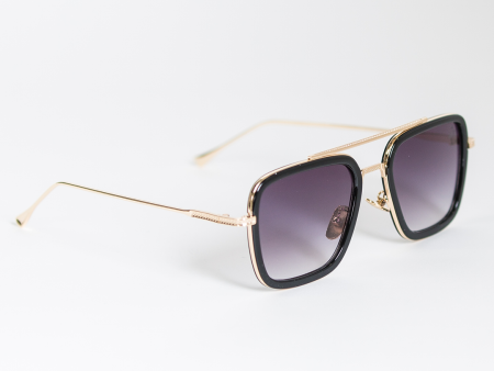 Drake Sunglasses - Black Gold For Discount