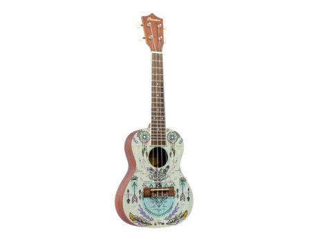 Ukulele Bamboo Concierto Sapele Indie Online Sale