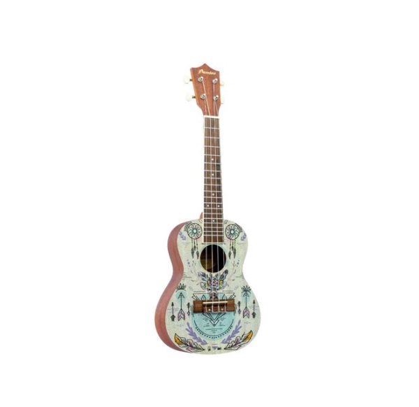 Ukulele Bamboo Concierto Sapele Indie Online Sale